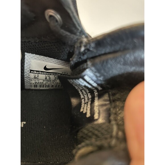 Nike Air Max Goadome Toddler Shoe Size 9C Leather Boots - Picture 10 of 10